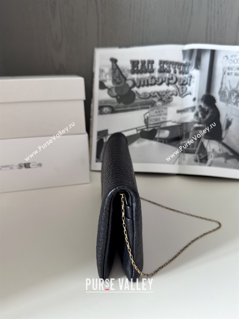 Saint Laurent Calypso Lambskin Chain Mini Bag 801712 Black 2025 Top Quality (HONGS-25080615)