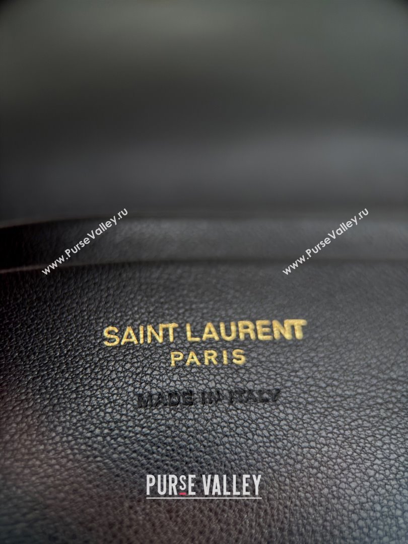 Saint Laurent Calypso Lambskin Chain Mini Bag 801712 Black 2025 Top Quality (HONGS-25080615)
