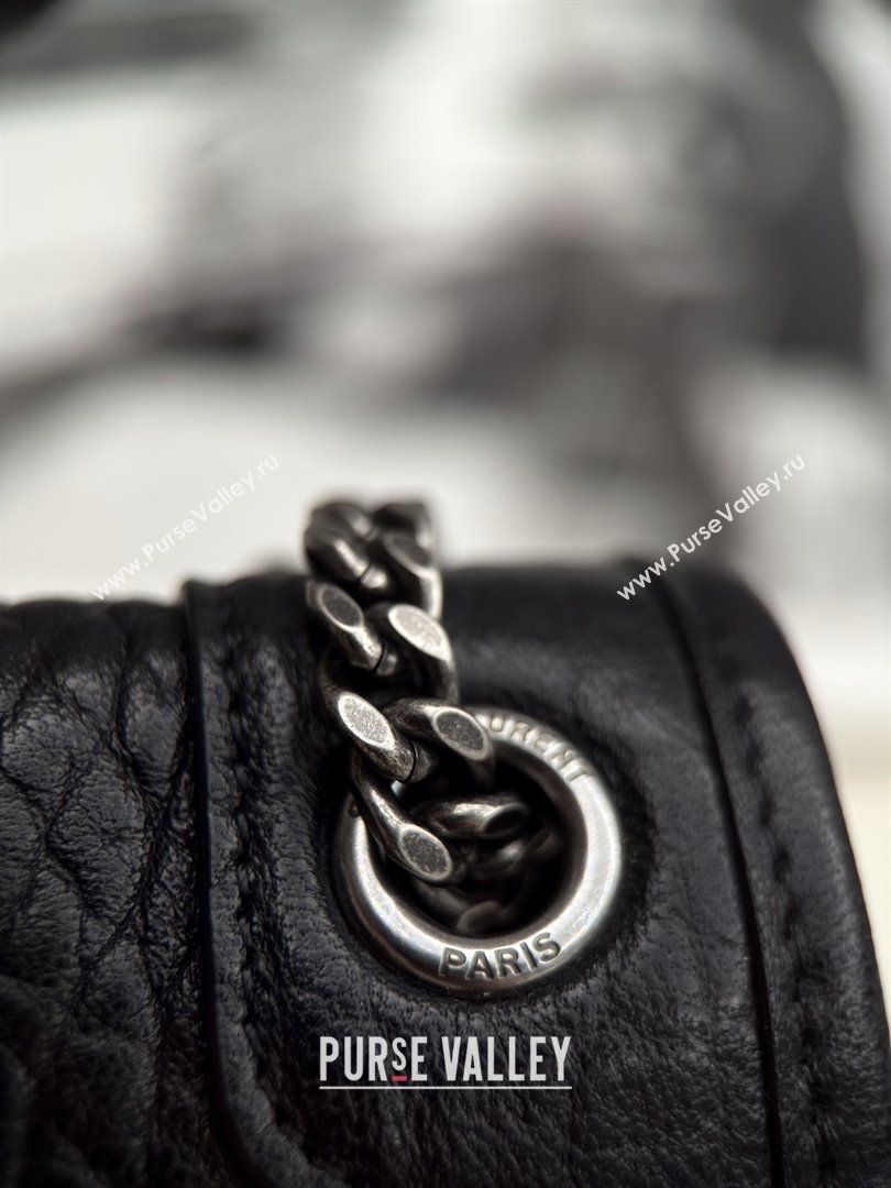 Saint Laurent Niki Baby Bag in Grained Lambskin 633179 Black 2025 Top Quality (HONGS-25080618)