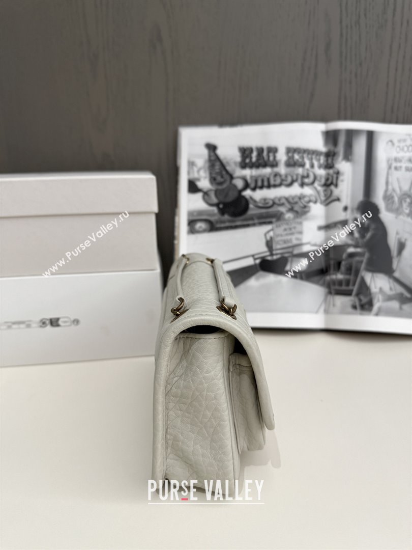 Saint Laurent Niki Baby Bag in Grained Lambskin 633179 White 2025 Top Quality (HONGS-25080619)