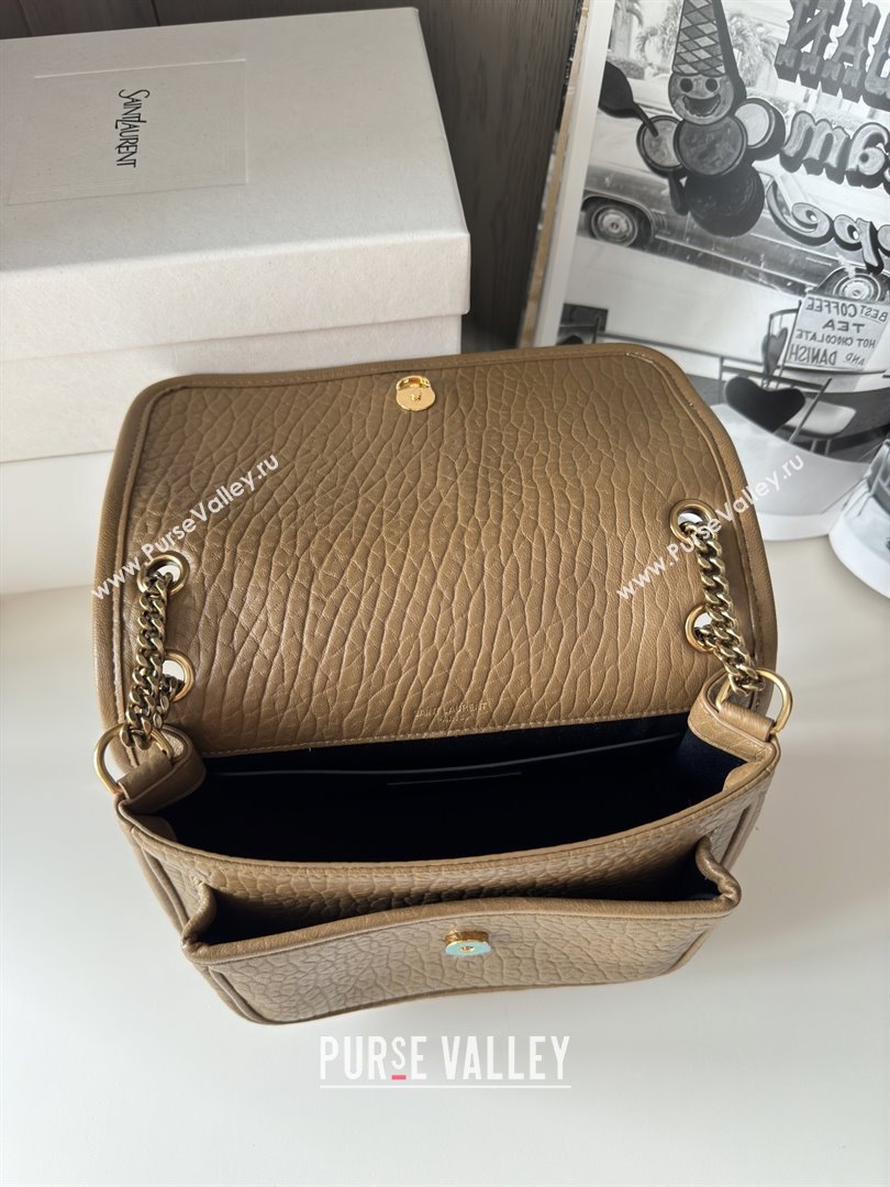 Saint Laurent Niki Baby Bag in Grained Lambskin 633179 Dark Cork 2025 Top Quality (HONGS-25080620)