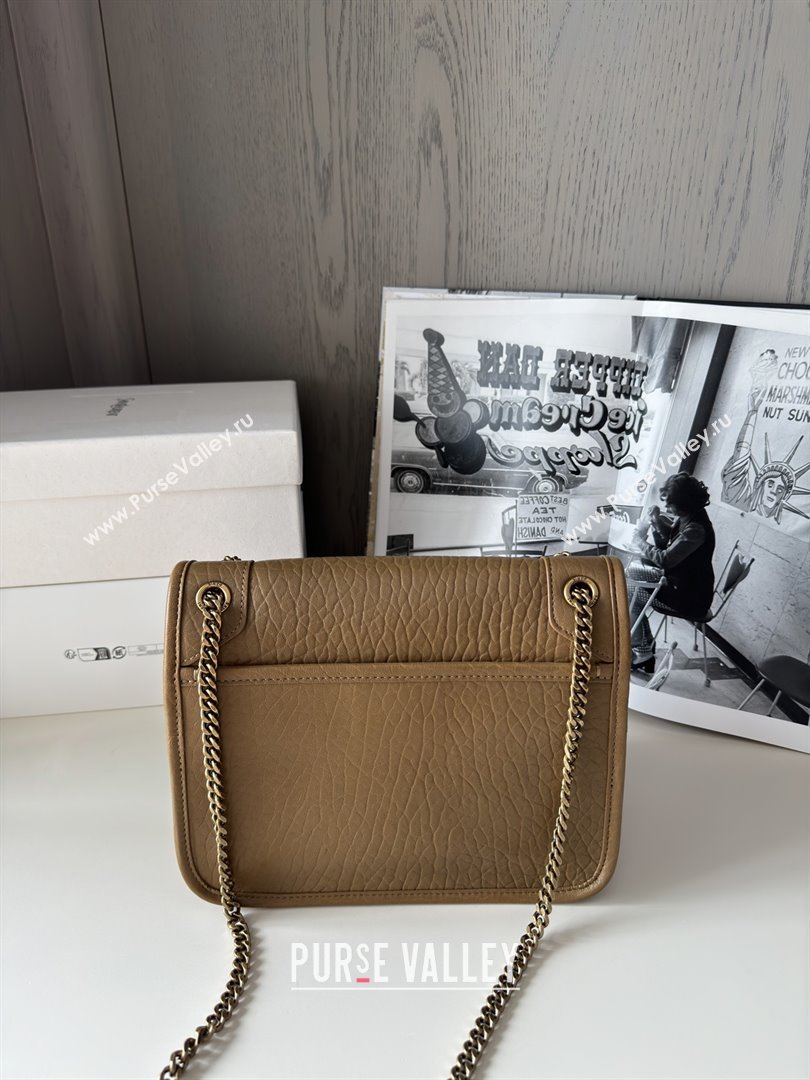 Saint Laurent Niki Baby Bag in Grained Lambskin 633179 Dark Cork 2025 Top Quality (HONGS-25080620)