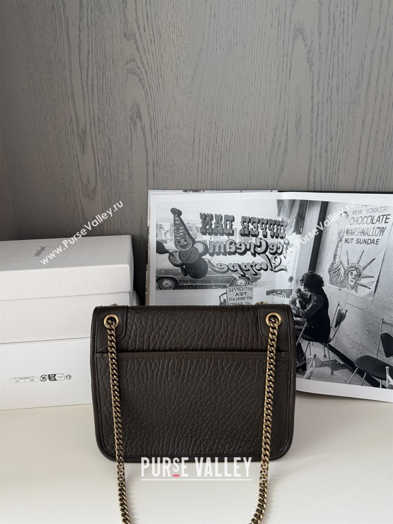 Saint Laurent Niki Baby Bag in Grained Lambskin 633179 Dark Green 2025 Top Quality (HONGS-25080621)