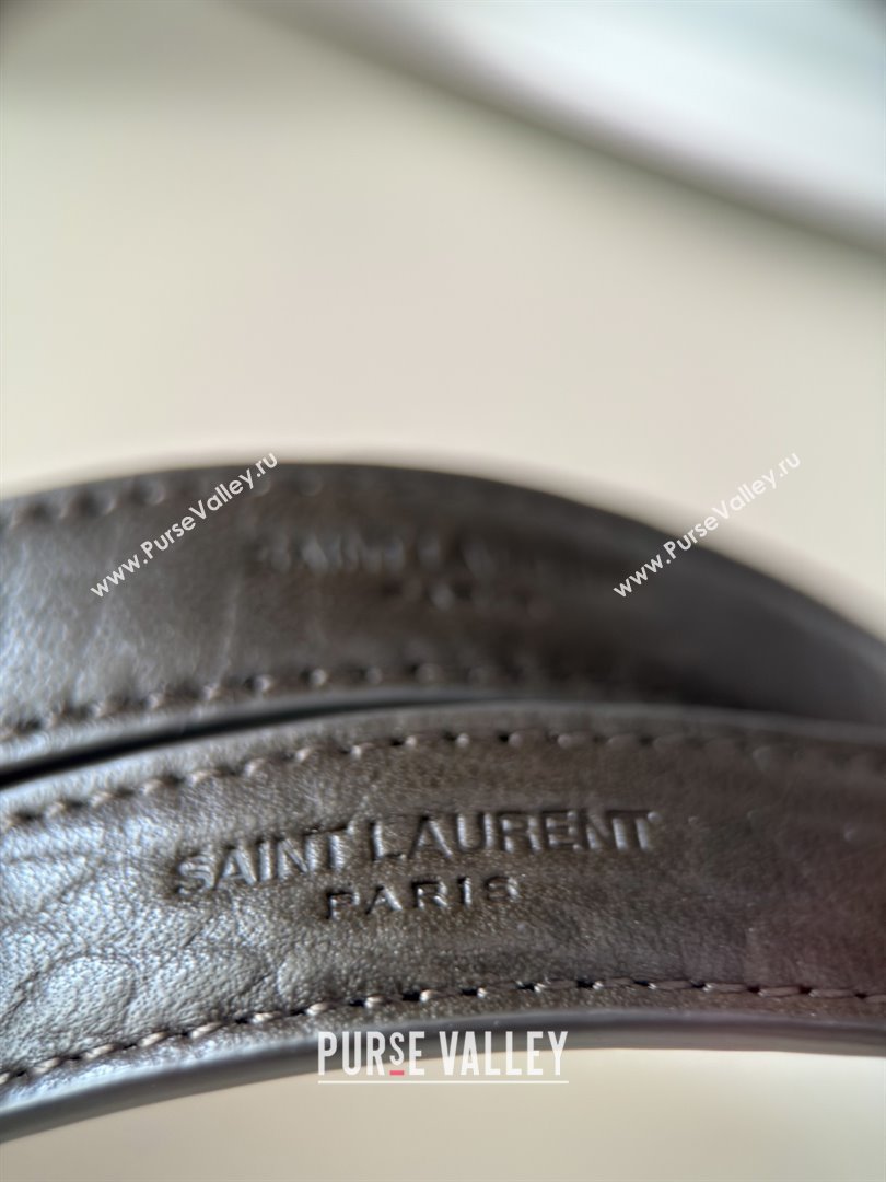 Saint Laurent Niki Baby Bag in Grained Lambskin 633179 Dark Green 2025 Top Quality (HONGS-25080621)