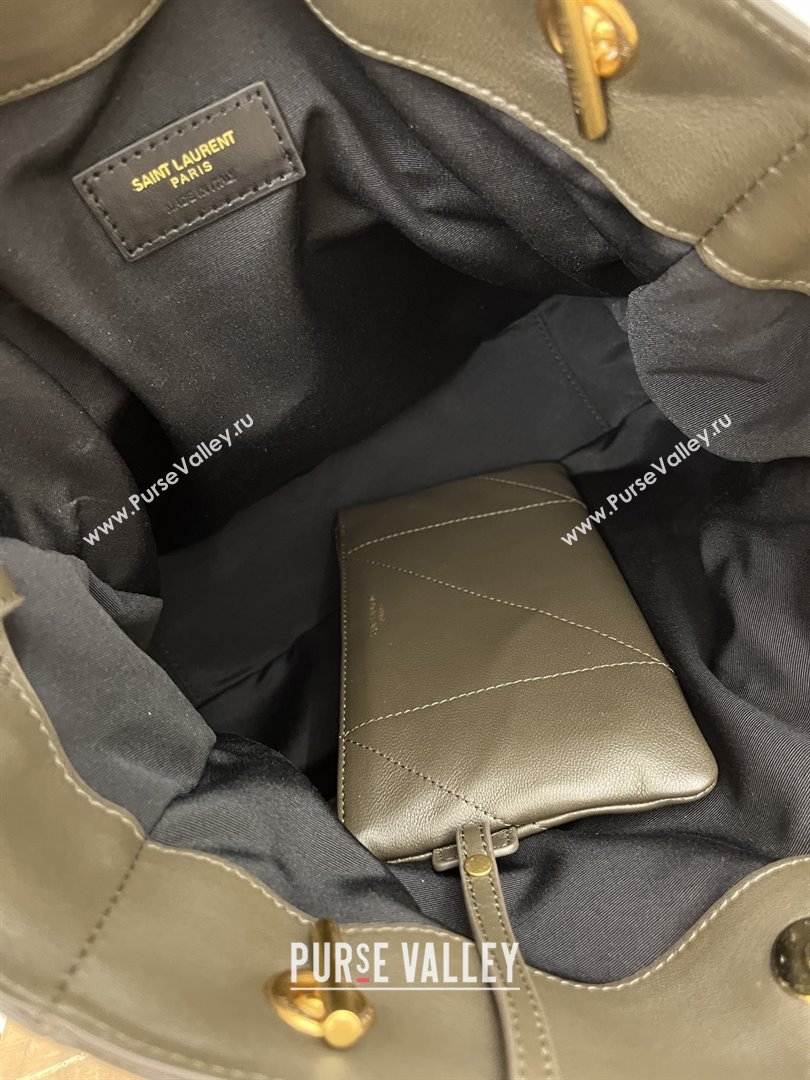 Saint Laurent Jamie Shopping Small Bag in Lambskin 833948 Light Musk 2025 (YIDA-25080504)