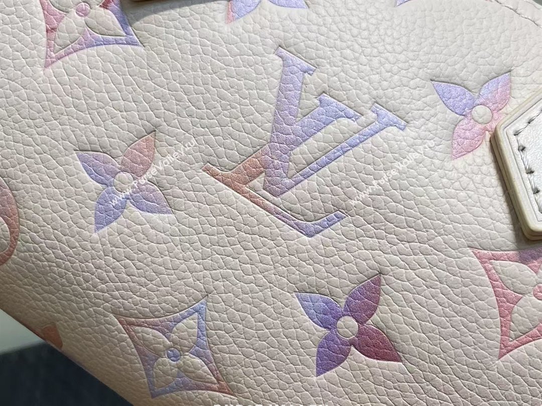 Louis Vuitton Nano Speedy Bag in Dream Beige Embossed Grained Cowhide Leather M25591 2025 (K-25080502)