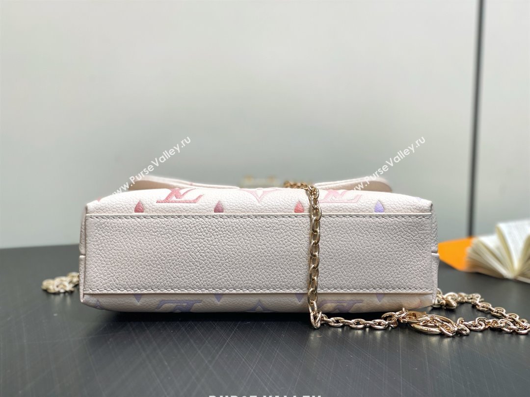 Louis Vuitton Nano Madeleine Bag in Dream Beige Embossed Grained Cowhide Leather M25596 2025 (K-25080503)