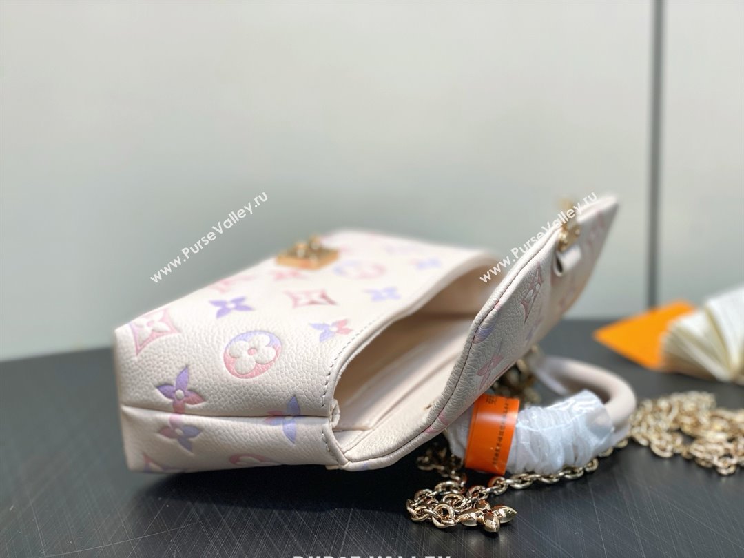 Louis Vuitton Nano Madeleine Bag in Dream Beige Embossed Grained Cowhide Leather M25596 2025 (K-25080503)