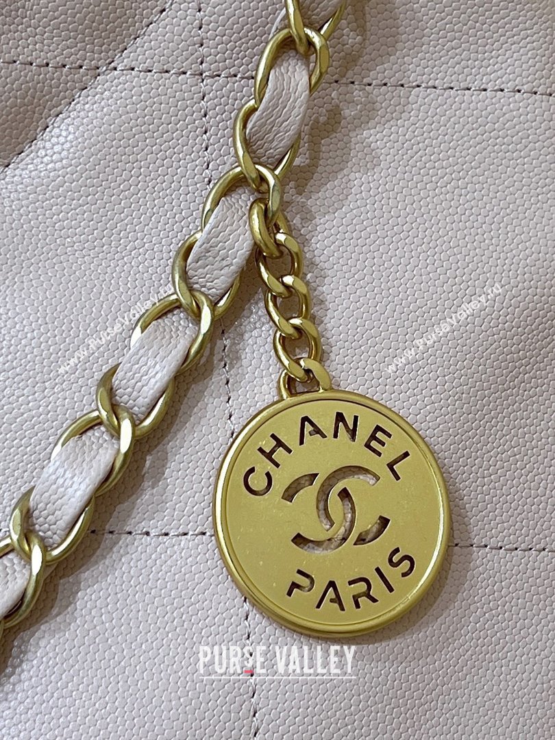 Chanel 22 Bag in Haas Grainy Calfskin AS3261 Pink 2025 Top Quality (SHUNY-25081809)