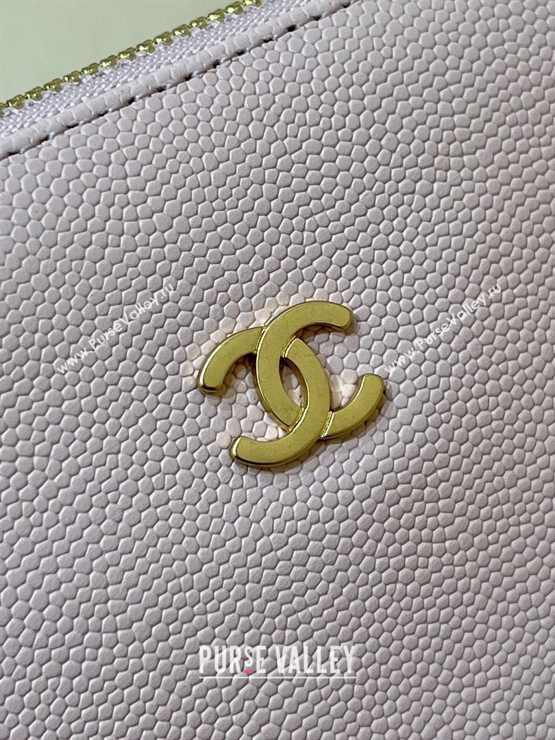 Chanel 22 Small Bag in Haas Grainy Calfskin AS3260 Pink 2025 Top Quality (SHUNY-25081808)