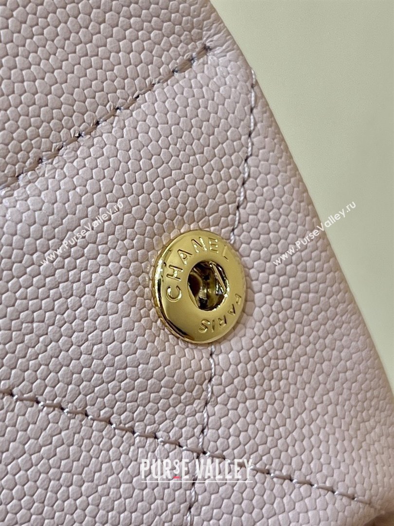 Chanel 22 Small Bag in Haas Grainy Calfskin AS3260 Pink 2025 Top Quality (SHUNY-25081808)