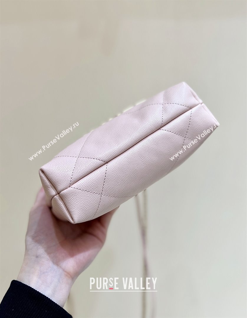 Chanel 22 Mini Bag in Haas Grainy Calfskin AS3980 Pink 2025 Top Quality (SHUNY-25081807)