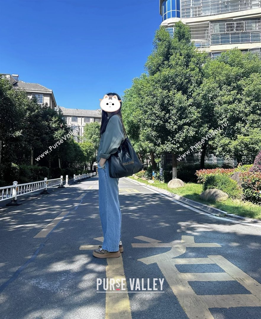 Chanel 22 Bag in Haas Grainy Calfskin AS3261 Black 2025 Top Quality (SHUNY-25081803)