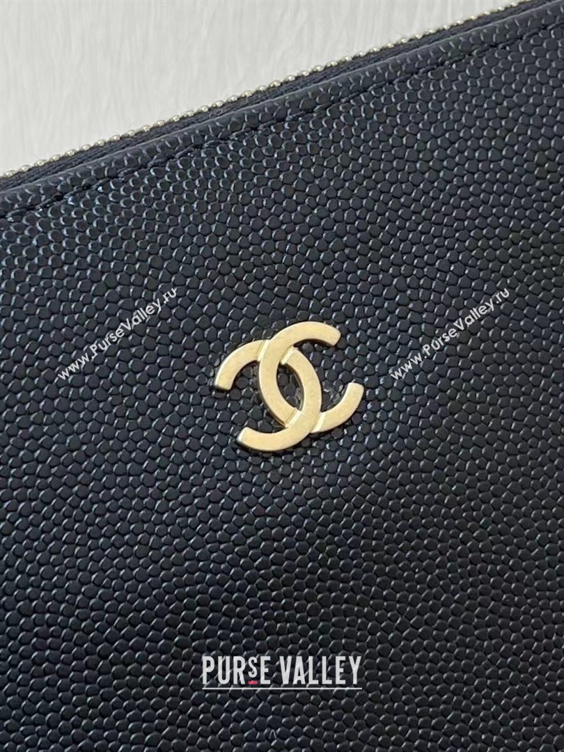 Chanel 22 Small Bag in Grainy Calfskin AS3260 Black/Gold 2025 Top Quality (SHUNY-25081815)