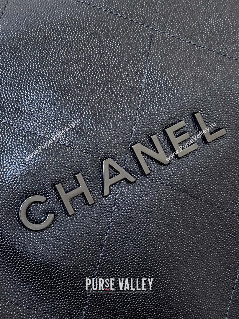Chanel 22 Small Bag in Grainy Calfskin AS3260 Black/Gold 2025 Top Quality (SHUNY-25081815)