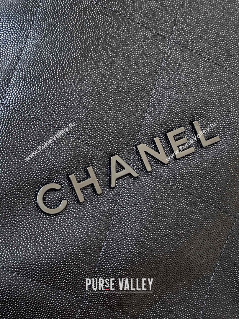 Chanel 22 Bag in Grainy Calfskin AS3260 Black/Gold 2025 Top Quality (SHUNY-25081816)