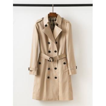 Burberry Trench Coat B82105 Khaki 2025 (Q-25082105)