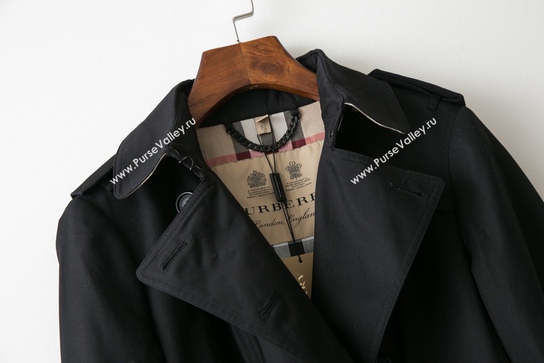 Burberry Trench Coat B82106 Black 2025 (Q-25082106)