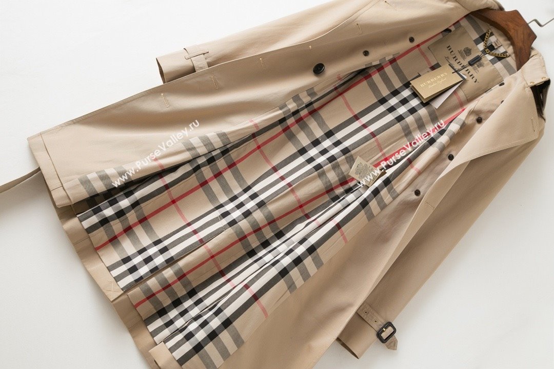 Burberry Trench Coat B82105 Khaki 2025 (Q-25082105)