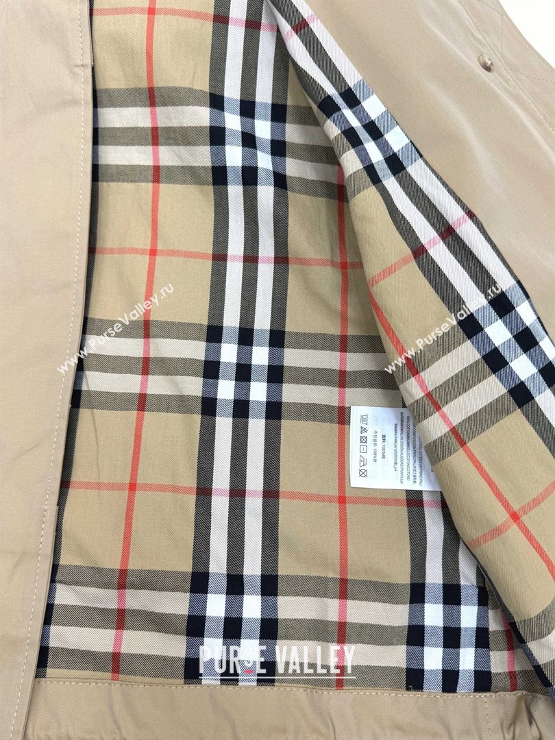 Burberry Hooded Jacket B82104 Khaki 2025 (Q-25082104)