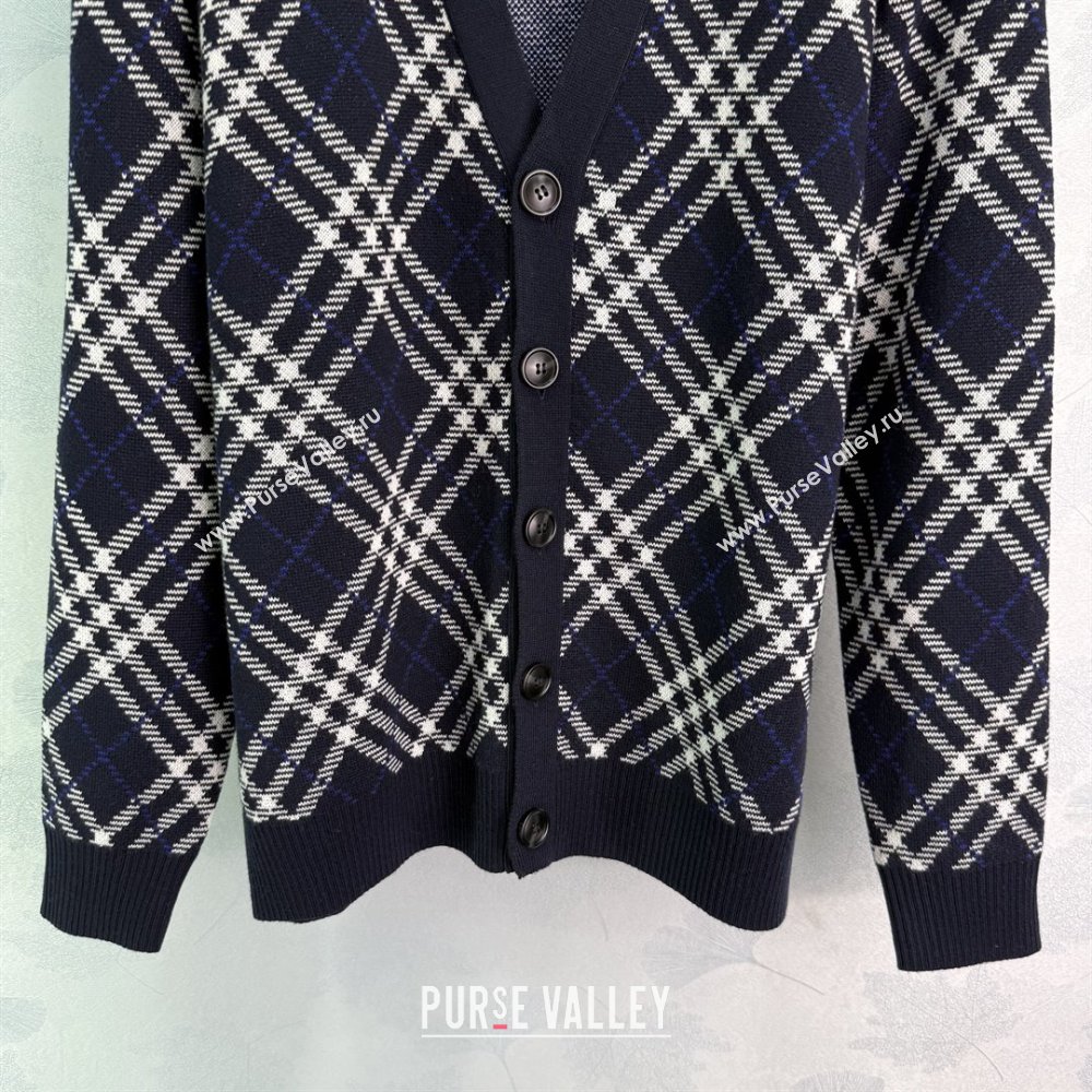 Burberry Wool Cardigan B82110 Blue 2025 (Q-25082110)