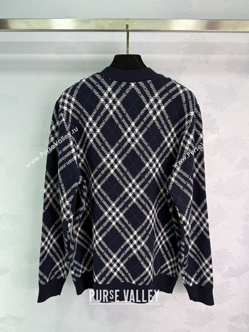 Burberry Wool Cardigan B82110 Blue 2025 (Q-25082110)