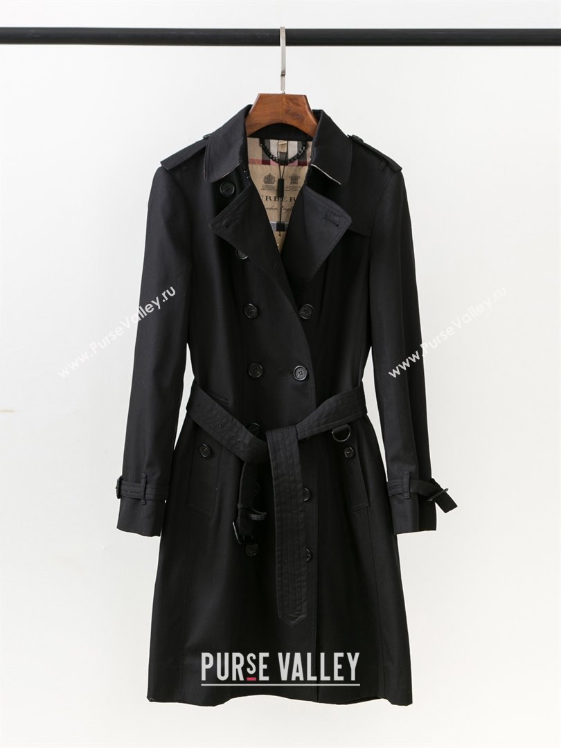 Burberry Trench Coat B82106 Black 2025 (Q-25082106)