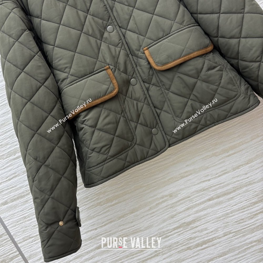 Miu Miu Padded Jacket M82101 Green 2025 (Q-25082201)
