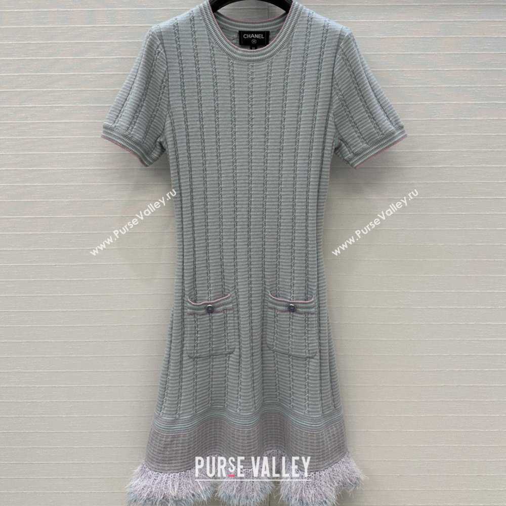 Chanel Cashmere Dress CH82111 Multicolor 2025 (Q-25082211)