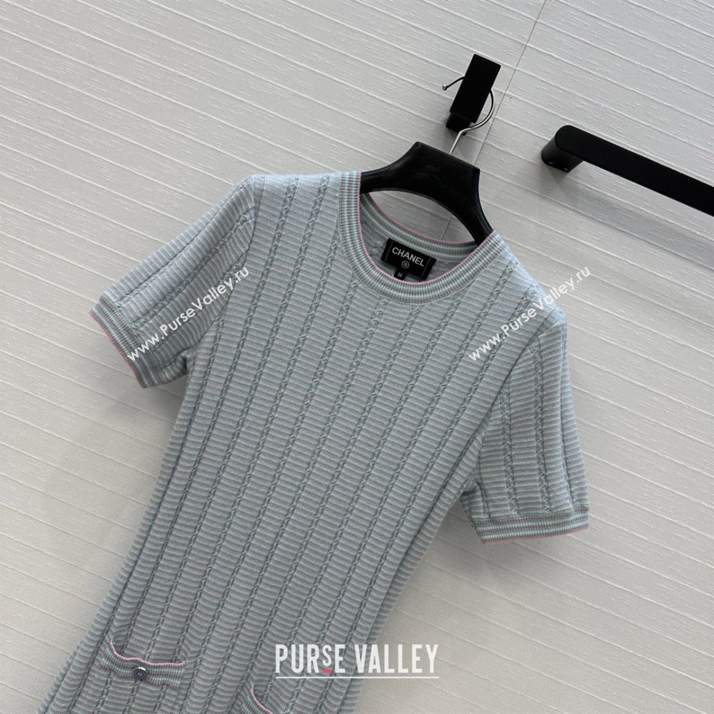 Chanel Cashmere Dress CH82111 Multicolor 2025 (Q-25082211)