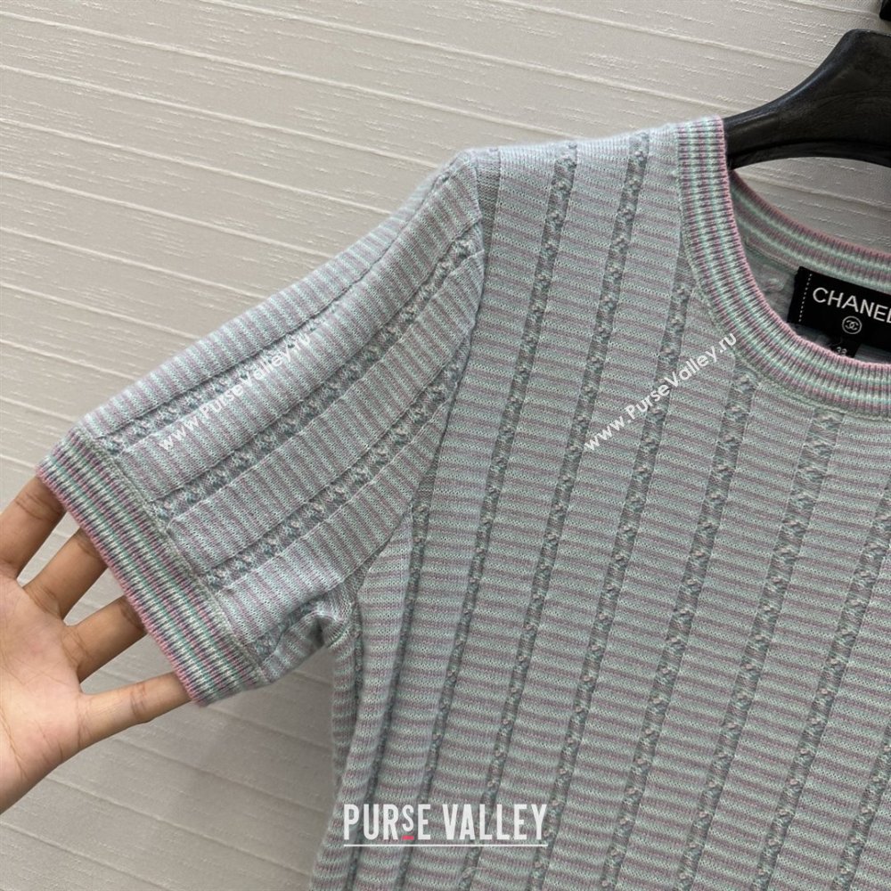 Chanel Cashmere Dress CH82111 Multicolor 2025 (Q-25082211)