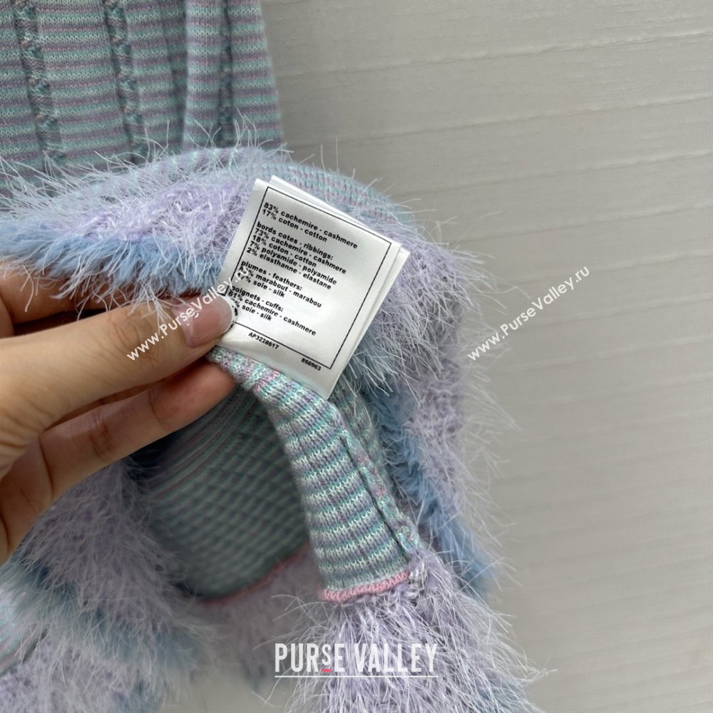 Chanel Cashmere Dress CH82111 Multicolor 2025 (Q-25082211)