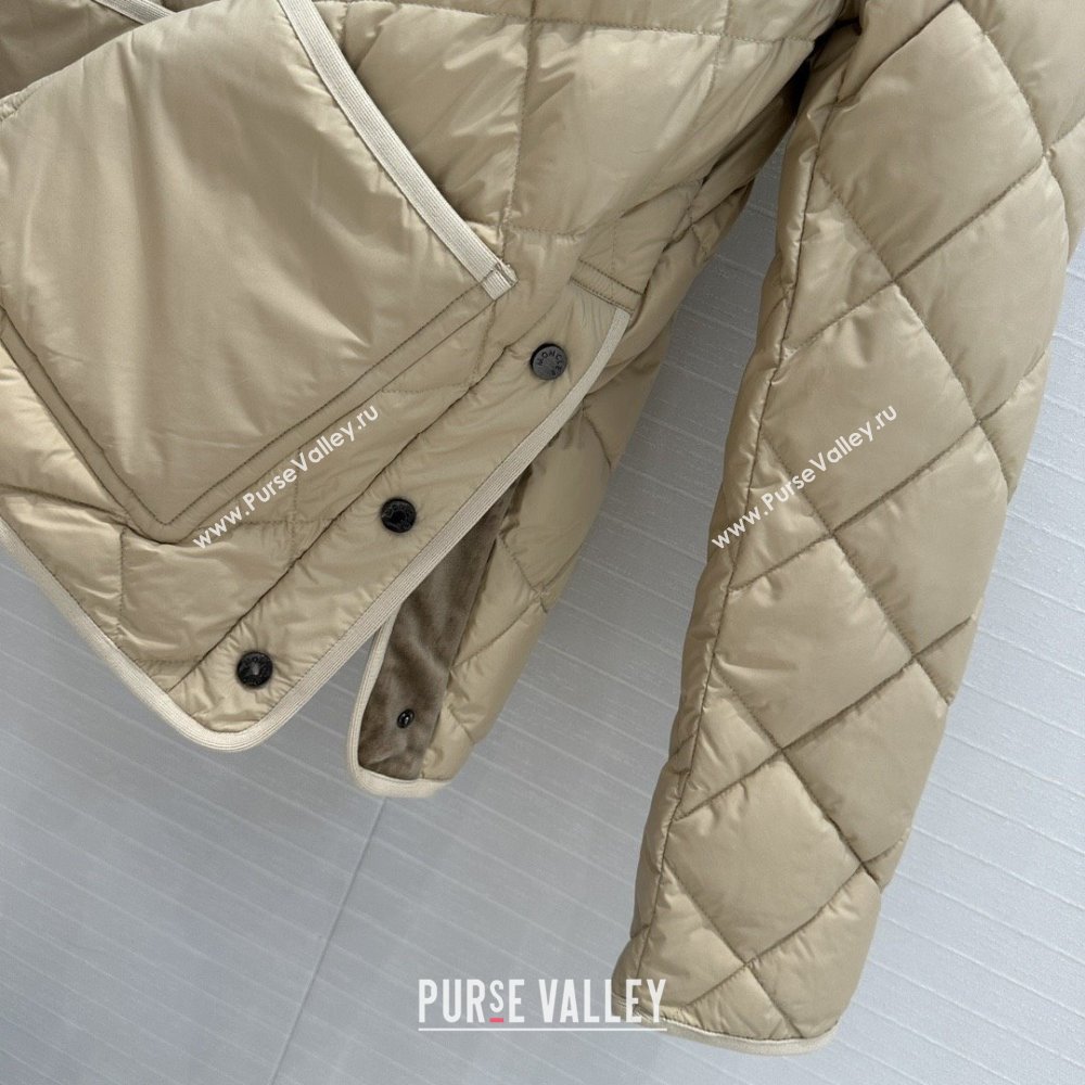 Moncler Down Jacket with Belt M82114 Brown 2025 (Q-25082214)