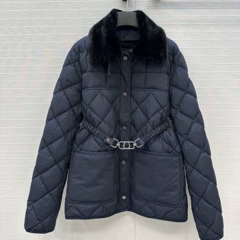 Moncler Down Jacket with Belt M82115 Black 2025 (Q-25082215)