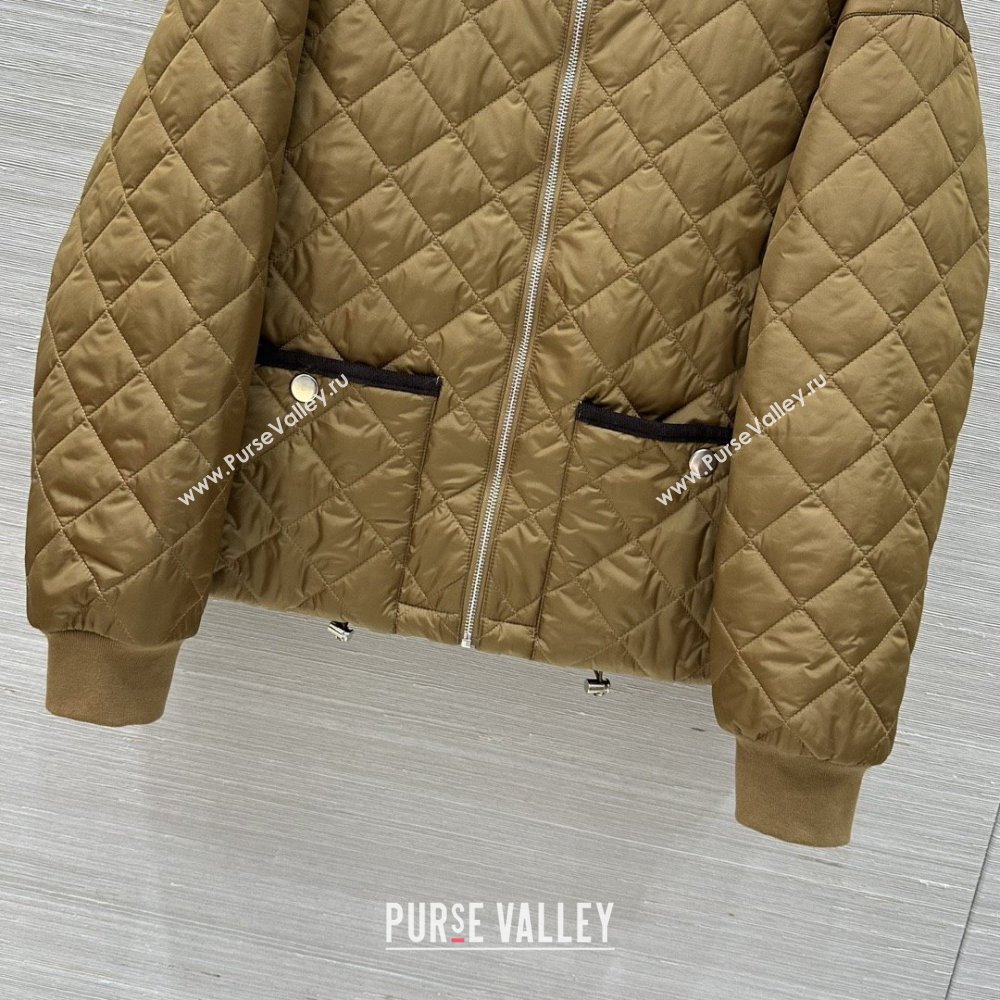Prada Padded Jacket P82126 Brown 2025 (Q-25082126)