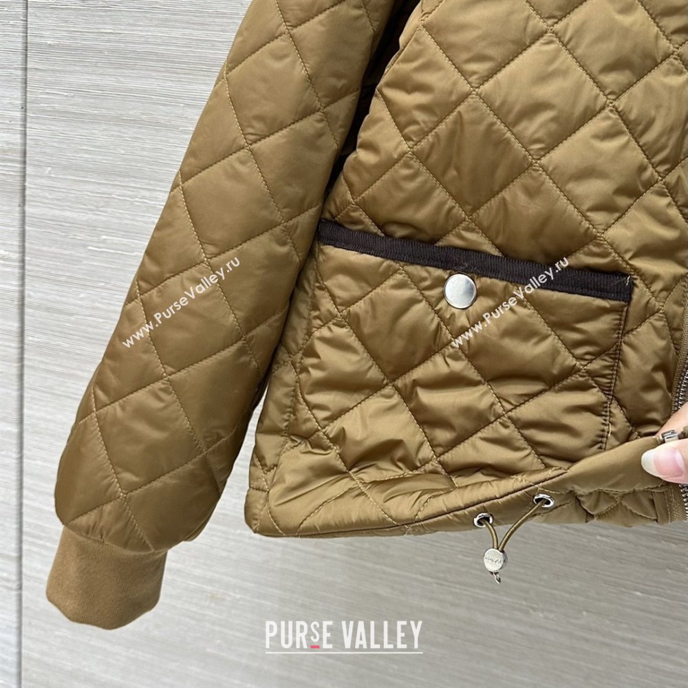 Prada Padded Jacket P82126 Brown 2025 (Q-25082126)
