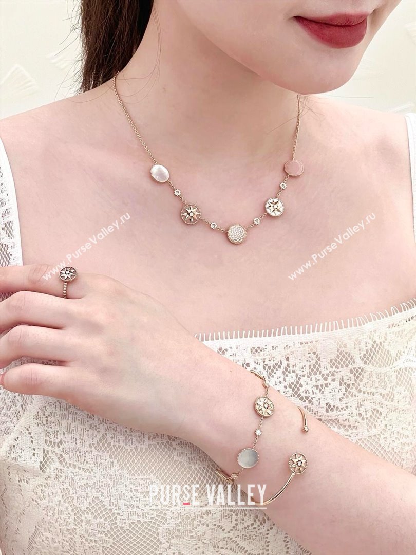 Dior Rose Des Vents Bracelet D082821 2025 (MLD-25082821)