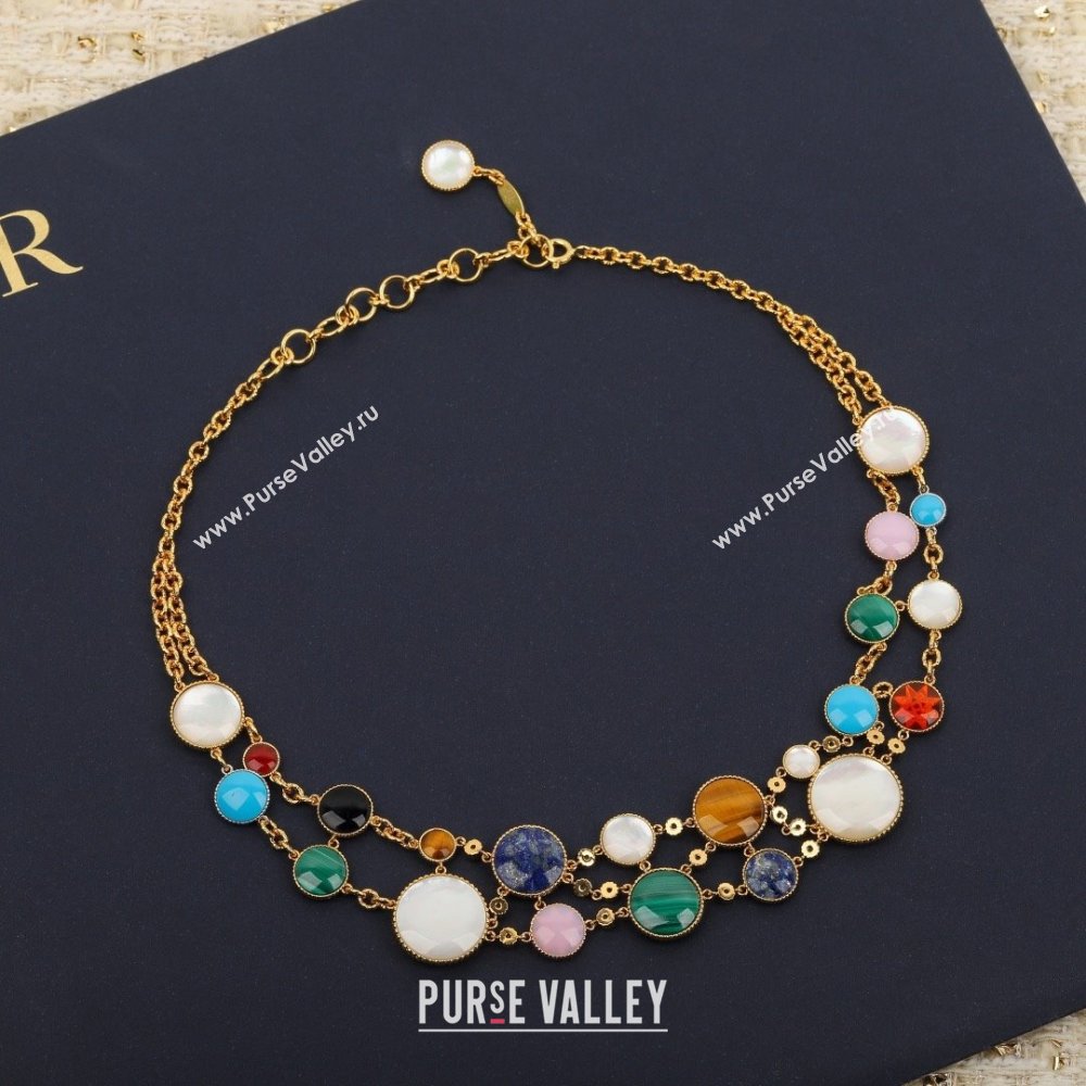 Dior Rose Des Vents Necklace D082807 2025 (MLD-25082807)