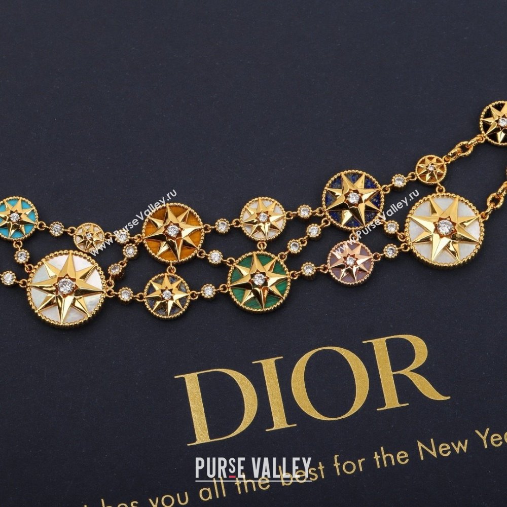 Dior Rose Des Vents Necklace D082807 2025 (MLD-25082807)