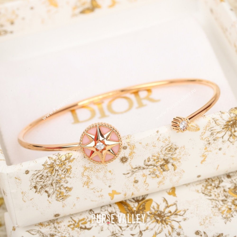 Dior Rose Des Vents Bracelet D082801 Pink Gold/Pink 2025 (MLD-25082801)