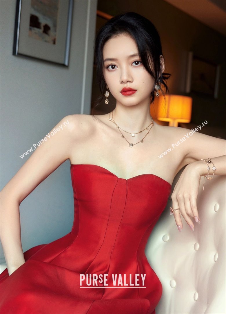 Dior Rose Des Vents Necklace D082809 Pink Gold 2025 (MLD-25082809)