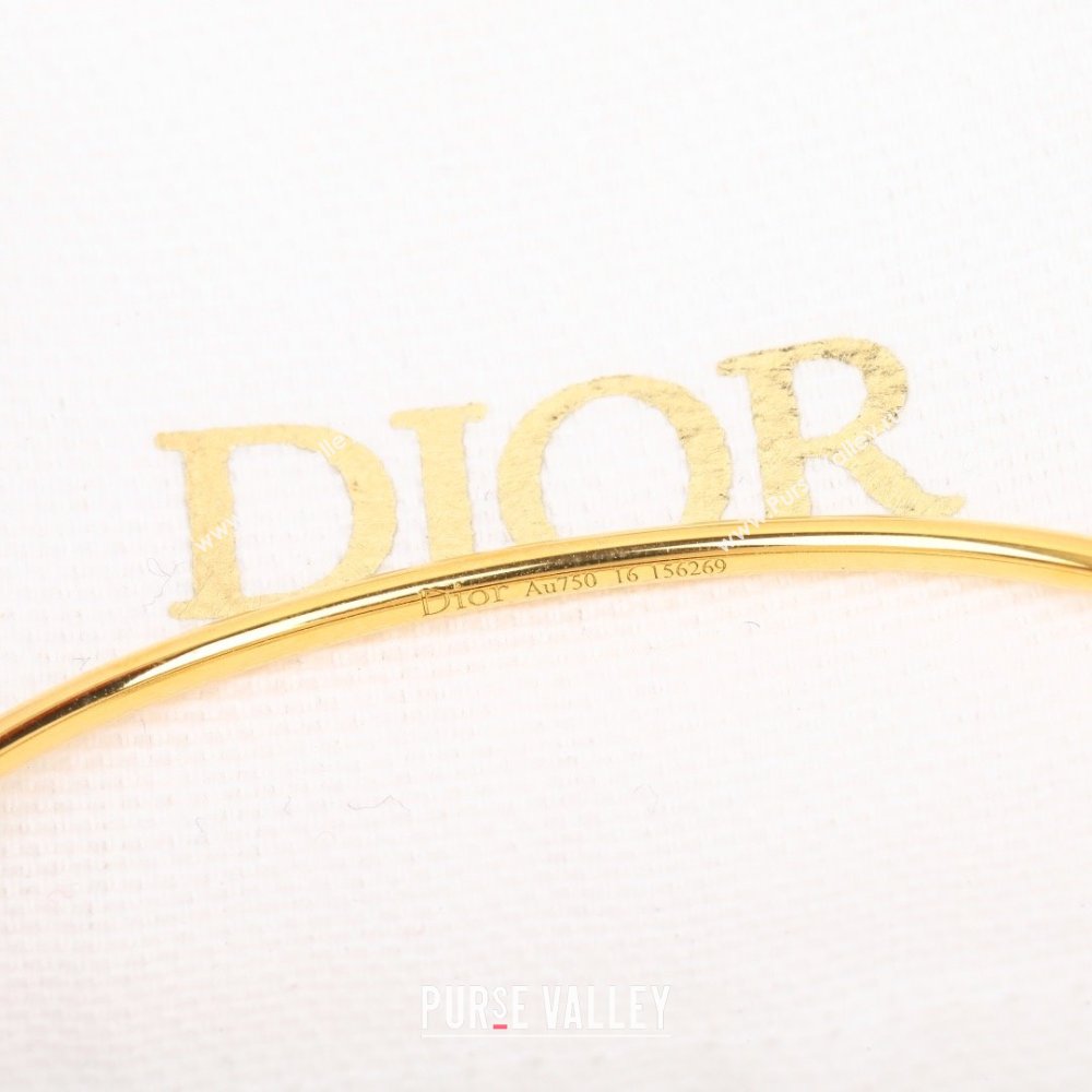 Dior Rose Des Vents Bracelet D082803 Pink Gold/Black 2025 (MLD-25082803)