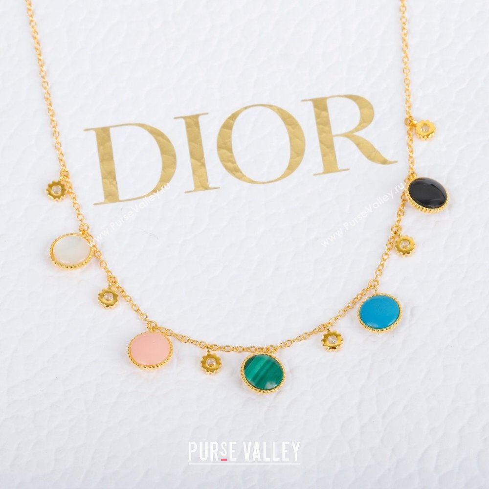 Dior Rose Des Vents Necklace D082817 2025 (MLD-25082817)