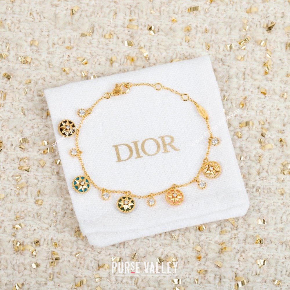 Dior Rose Des Vents Bracelet D082818 2025 (MLD-25082818)