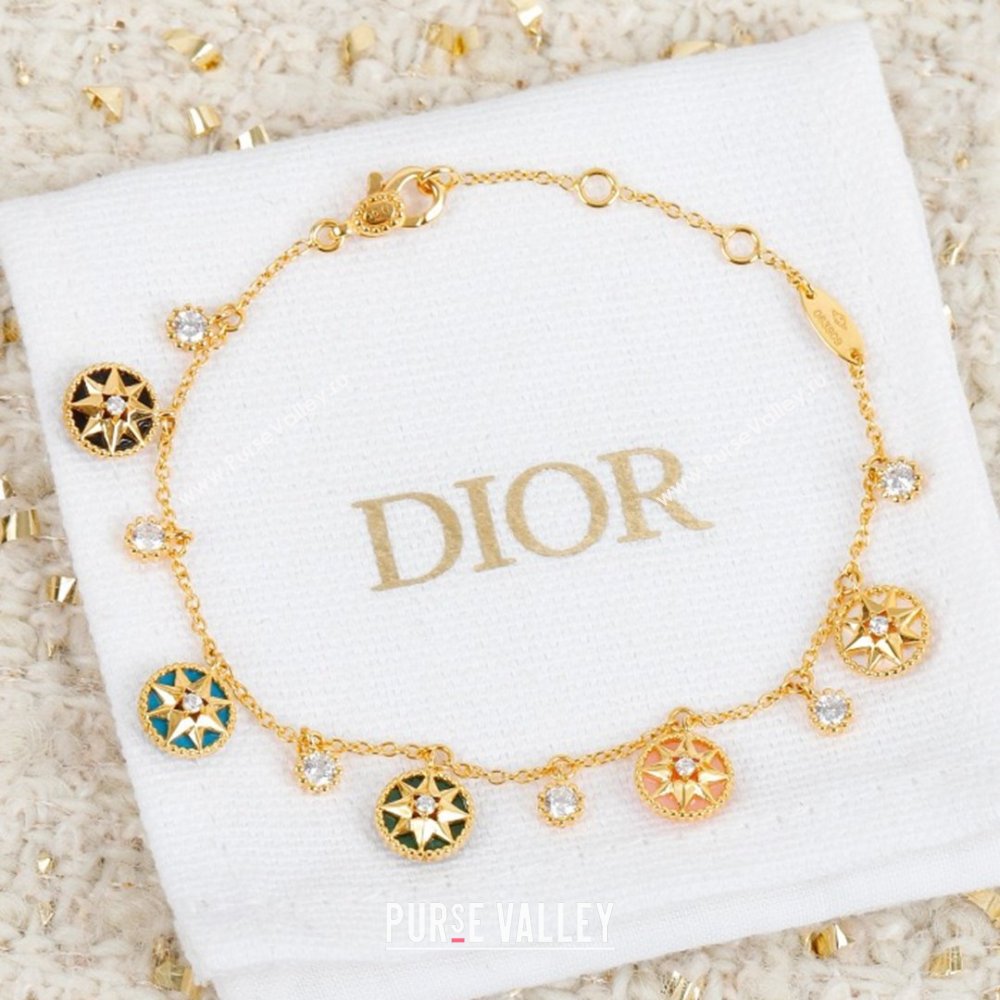Dior Rose Des Vents Bracelet D082818 2025 (MLD-25082818)