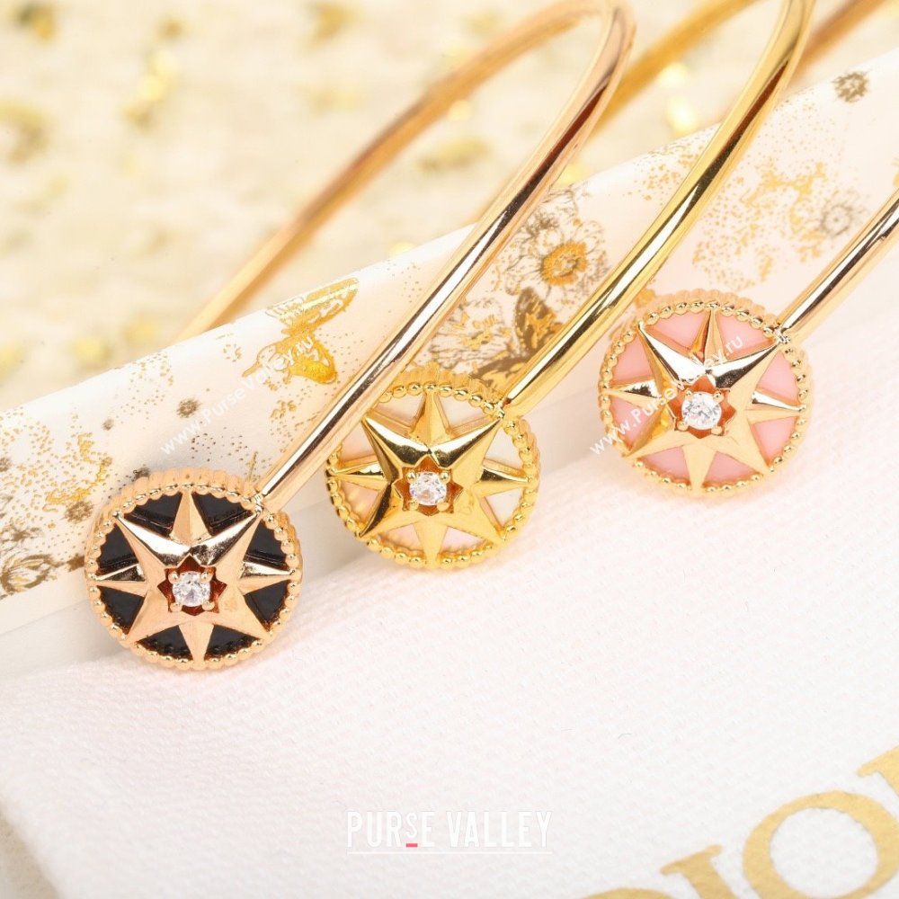 Dior Rose Des Vents Bracelet D082802 Yellow Gold/White 2025 (MLD-25082802)