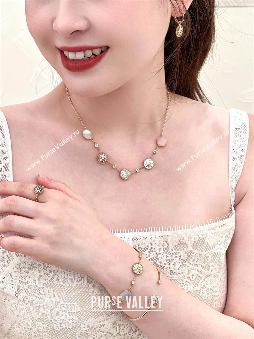 Dior Rose Des Vents Bracelet D082821 2025 (MLD-25082821)