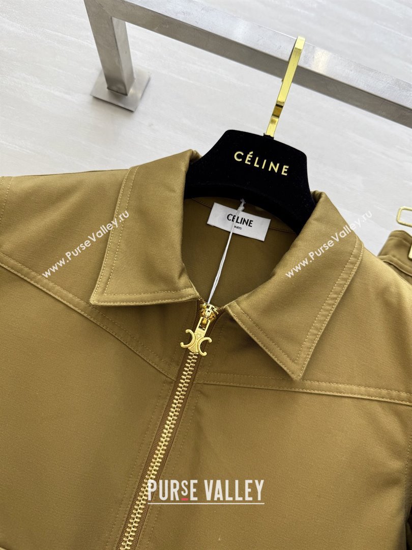 Celine Jacket and Skirt D9216 Brown 2025 (Q-25090216)