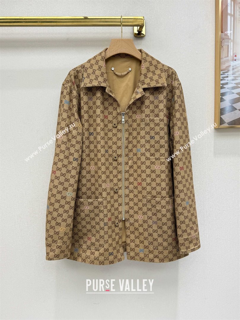 Gucci GG Jacket Shorts G090413 Beige 2025 (Q-25090413)