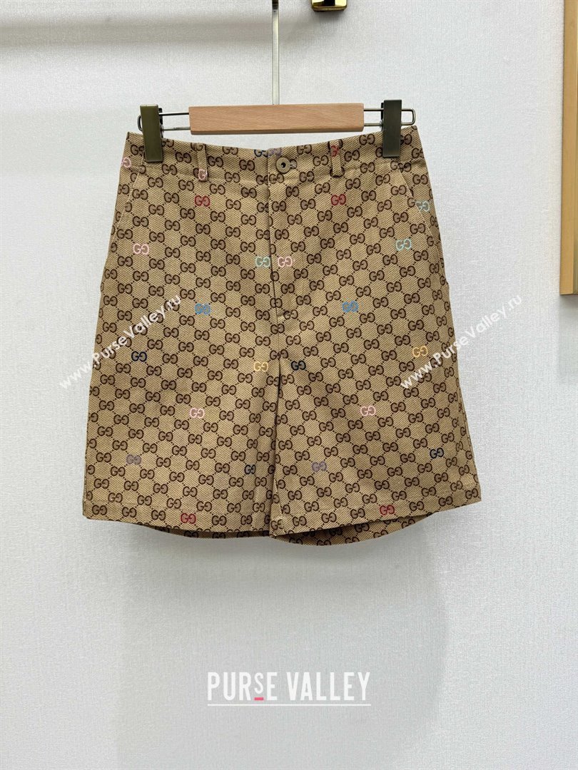 Gucci GG Jacket Shorts G090413 Beige 2025 (Q-25090413)